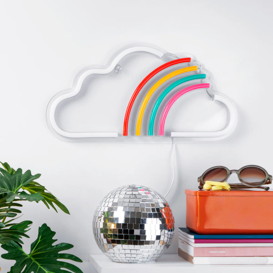 Cloudy Glow Neon Sign | Soft Clouds LED Light