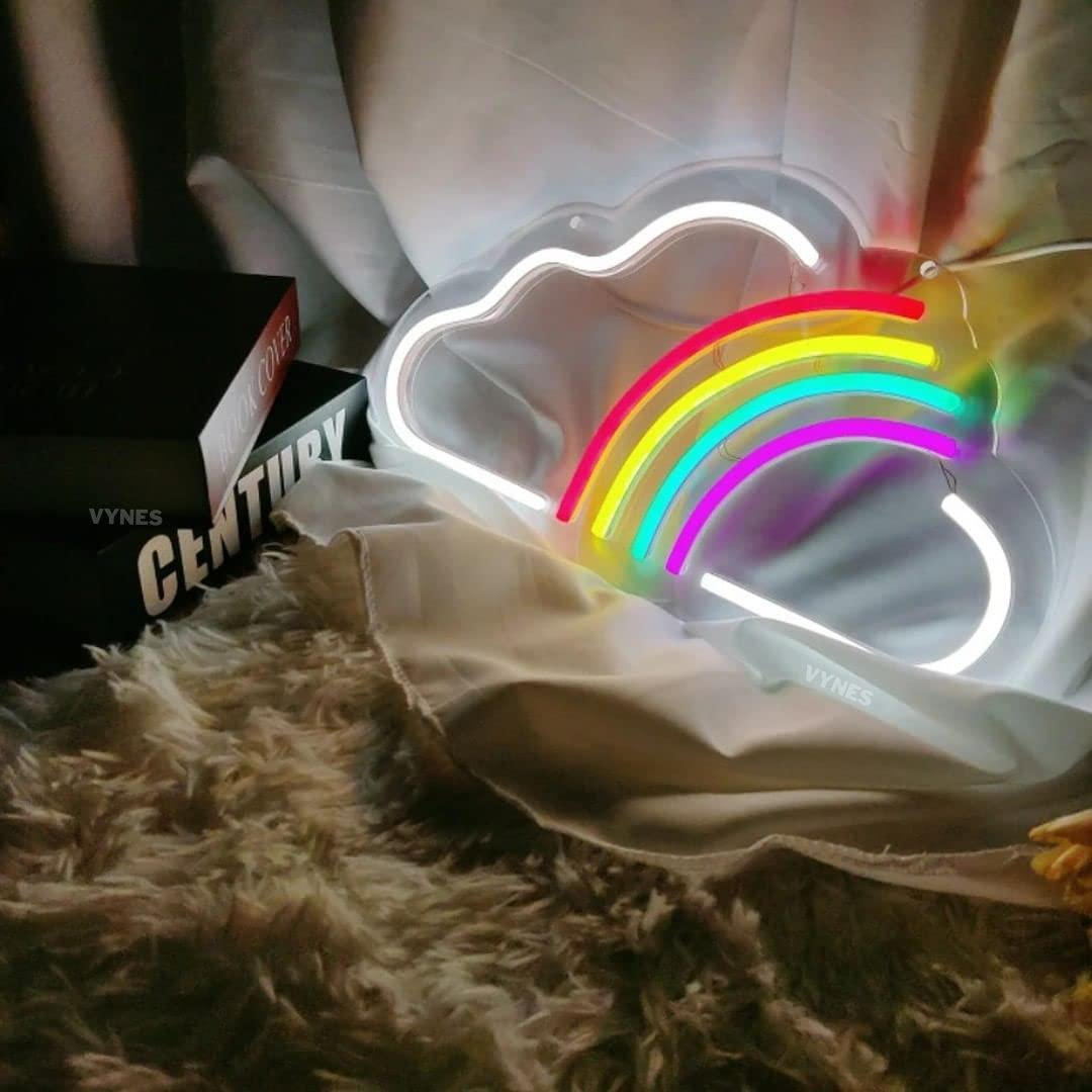 Cloudy Glow Neon Sign | Soft Clouds LED Light
