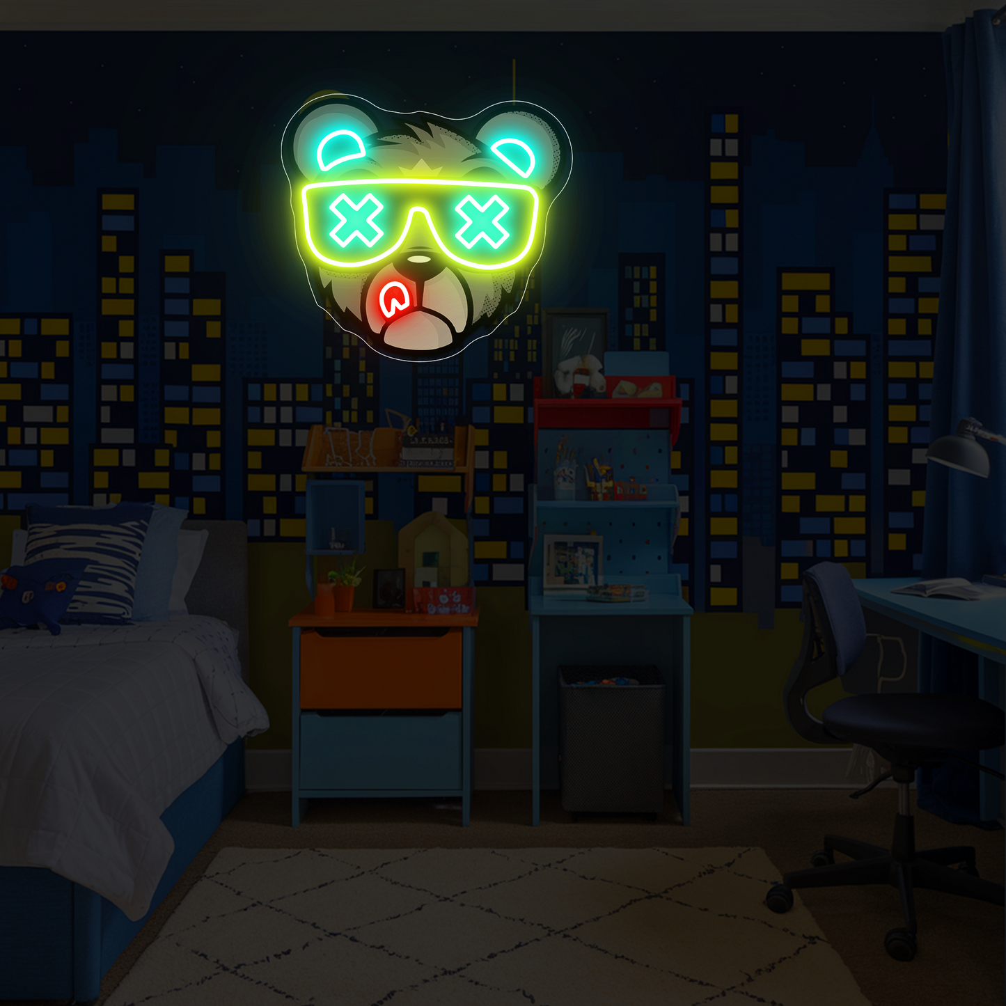 UV-Bear-Neo-Sign