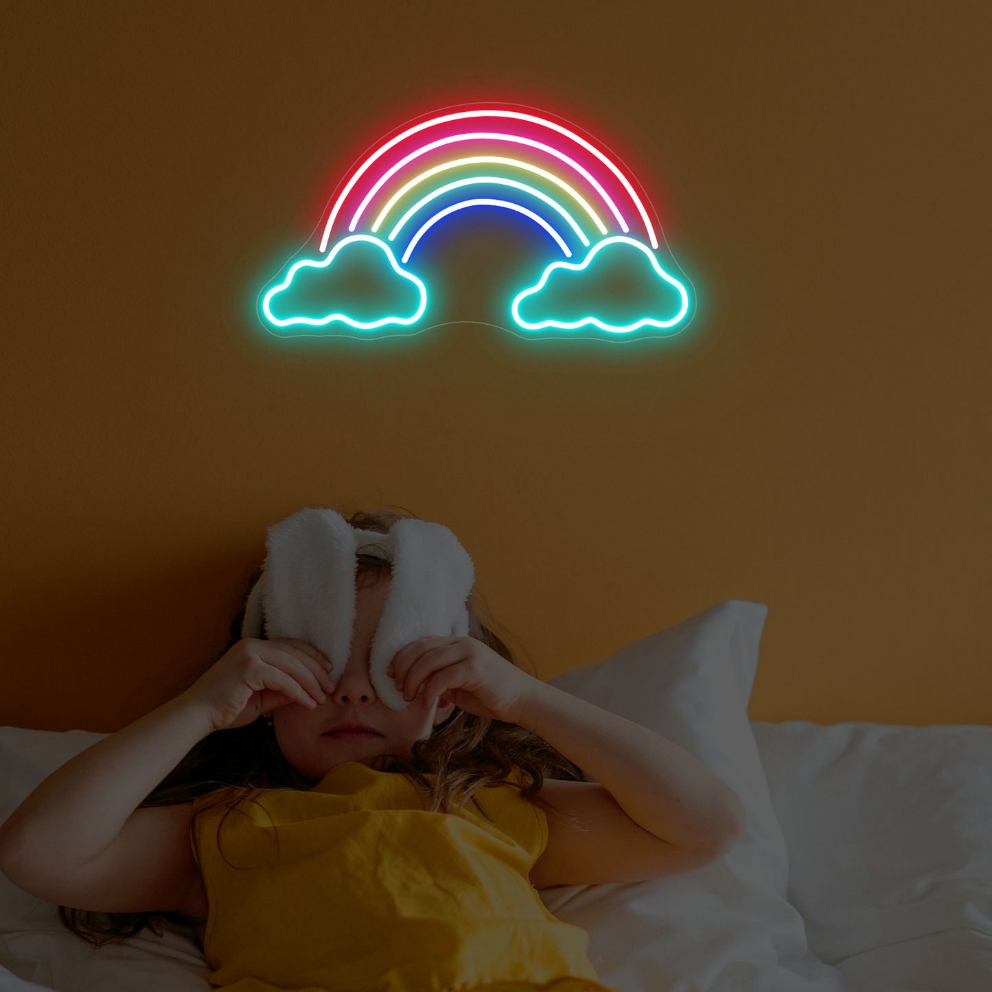 Rainbow Dream Neon Sign | Cloudy Rainbow Glow