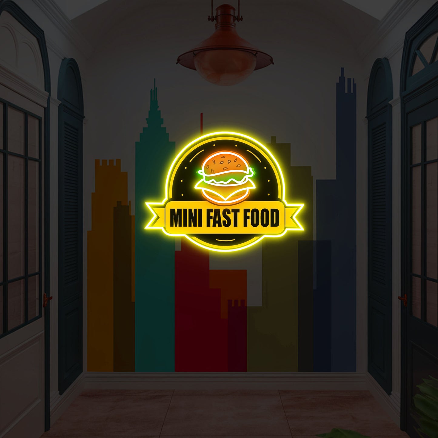 Burger-Neon-Logo