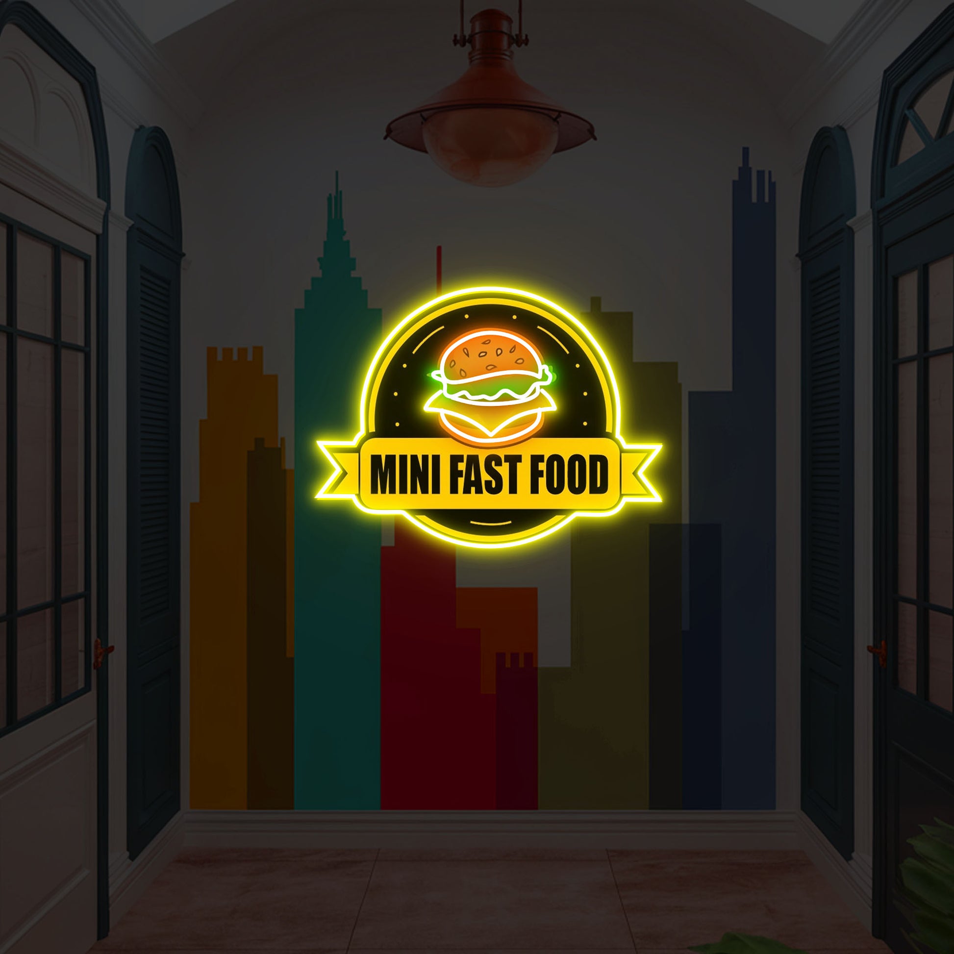 Burger-Neon-Logo