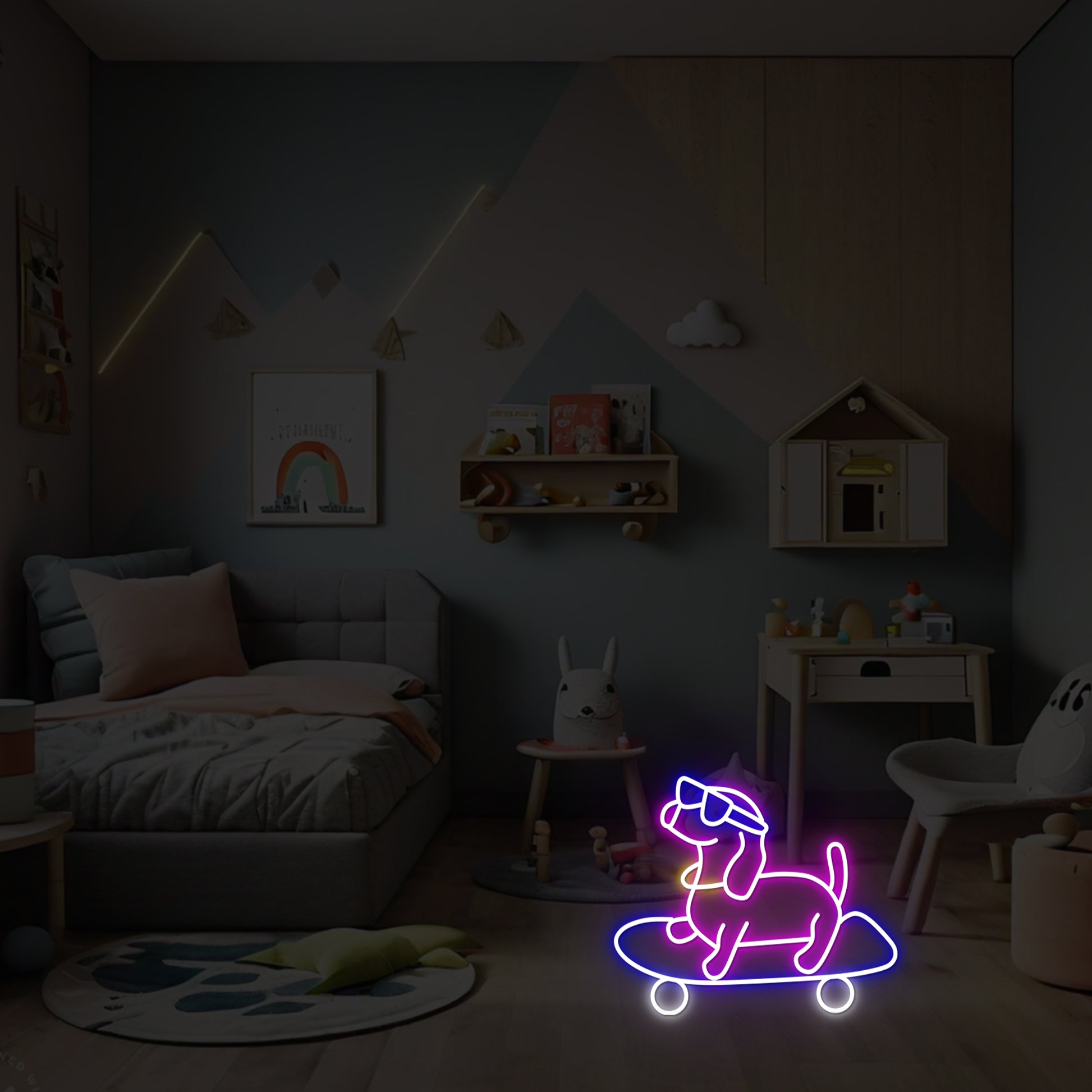 Cartoon-Neon-Sign