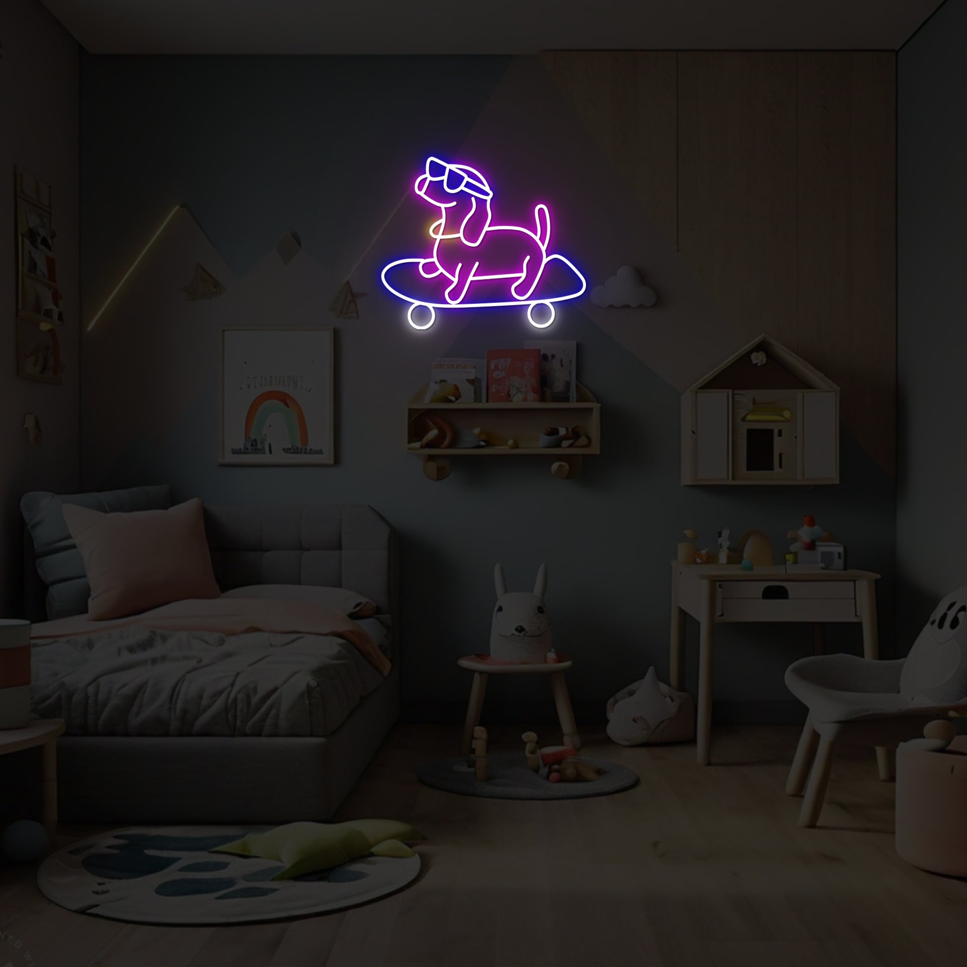Cartoon-Neon-Sign