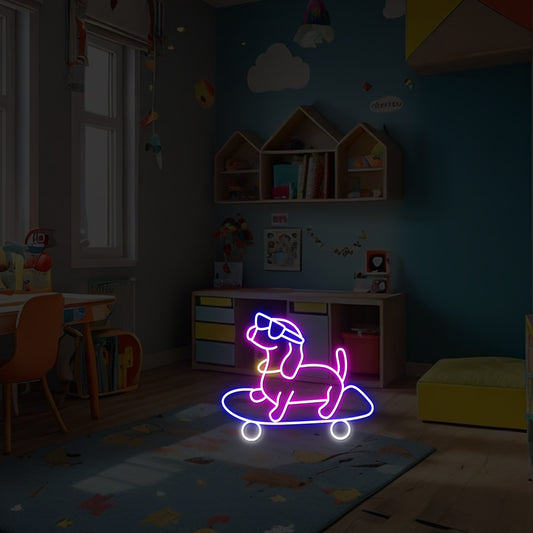 Cartoon-Neon-Sign