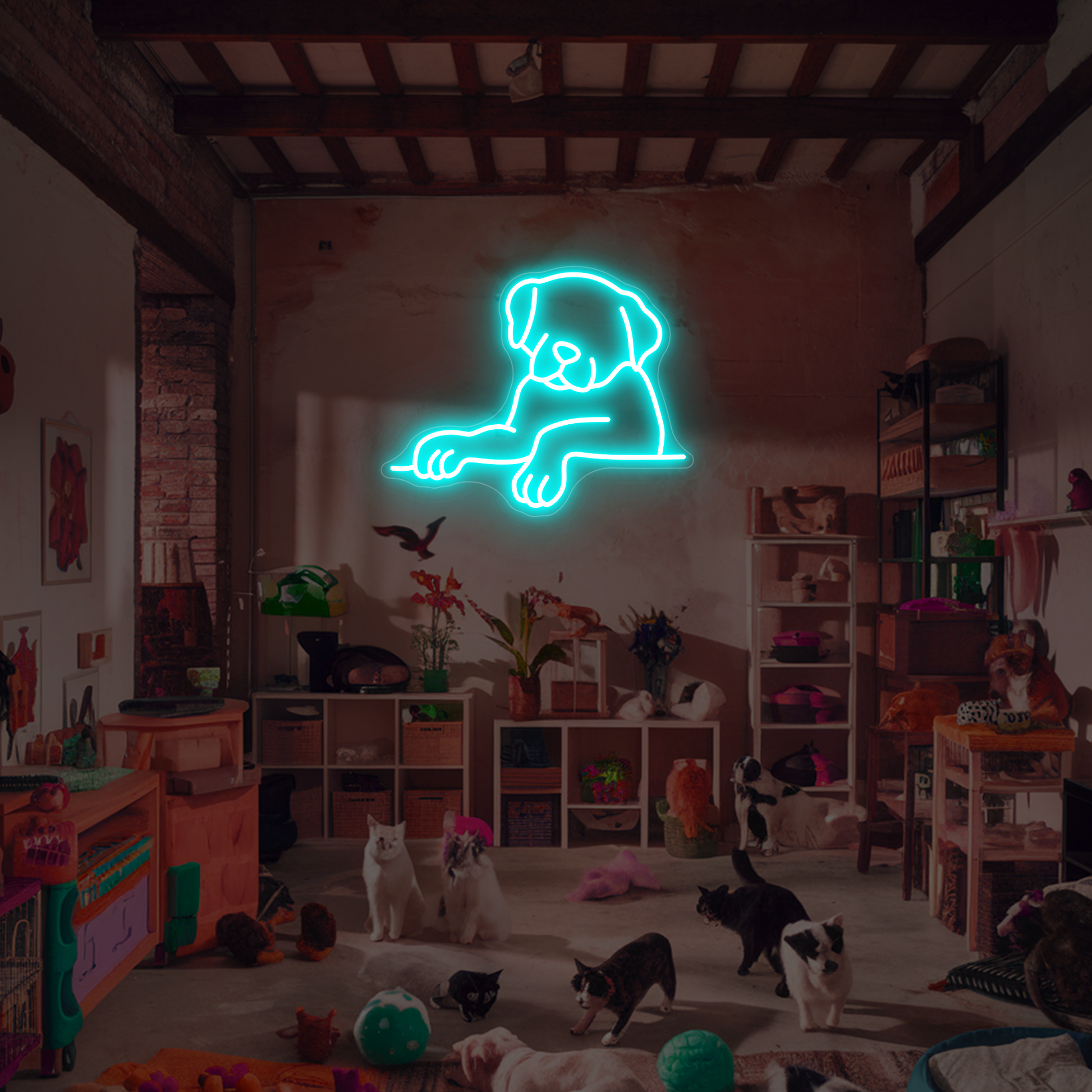 Dog-Neon-Sign