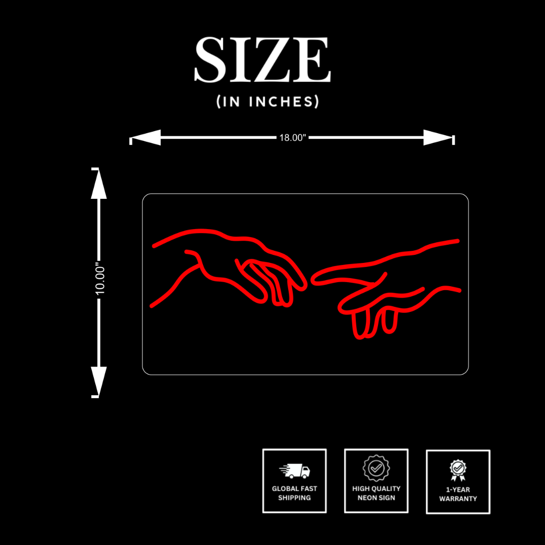 Hand-Neon-Sign