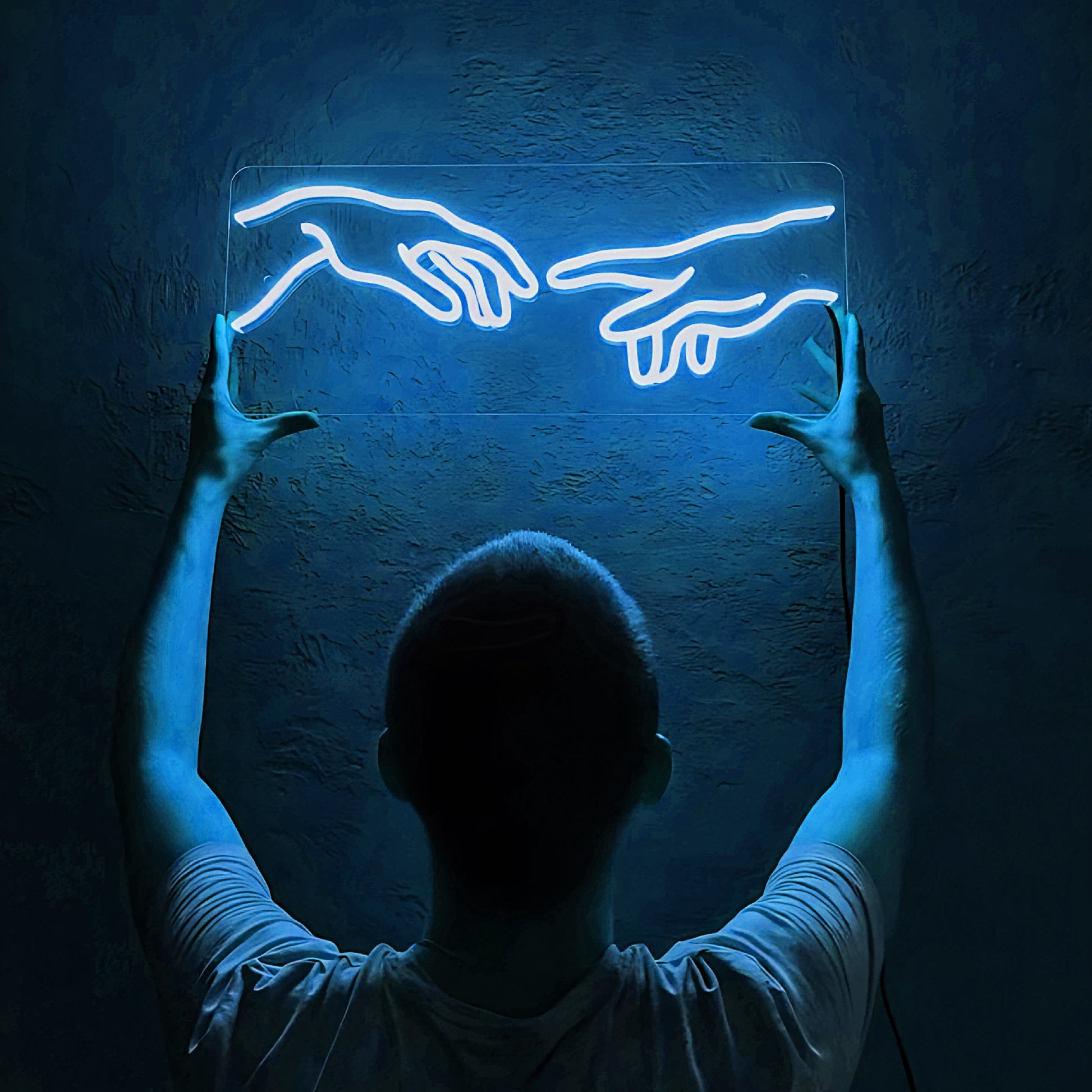 Hand-Neon-Sign