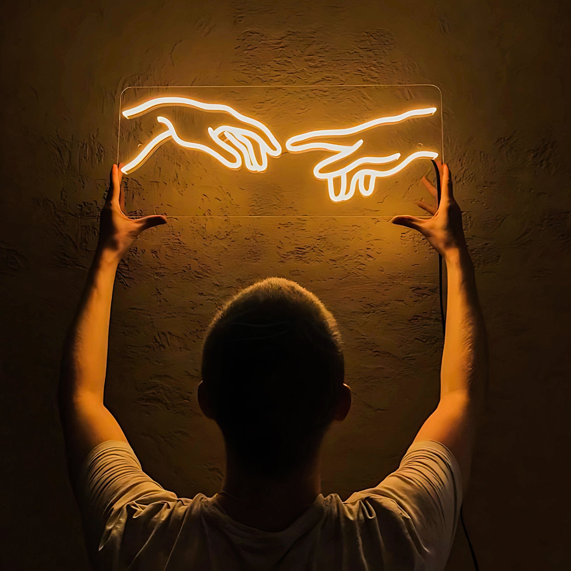 Hand-Neon-Sign