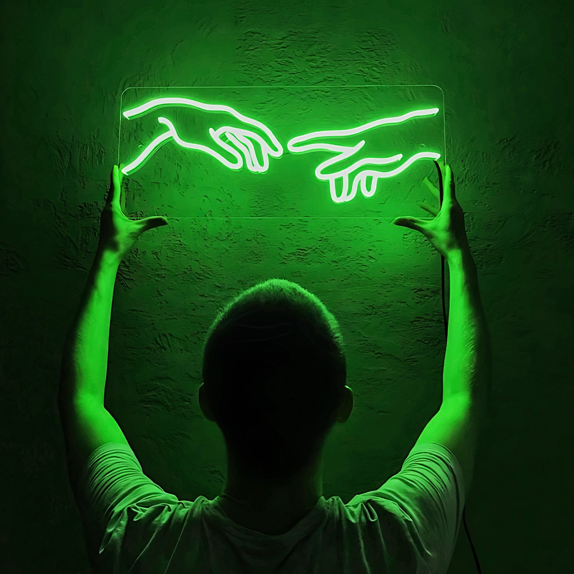 Hand-Neon-Sign