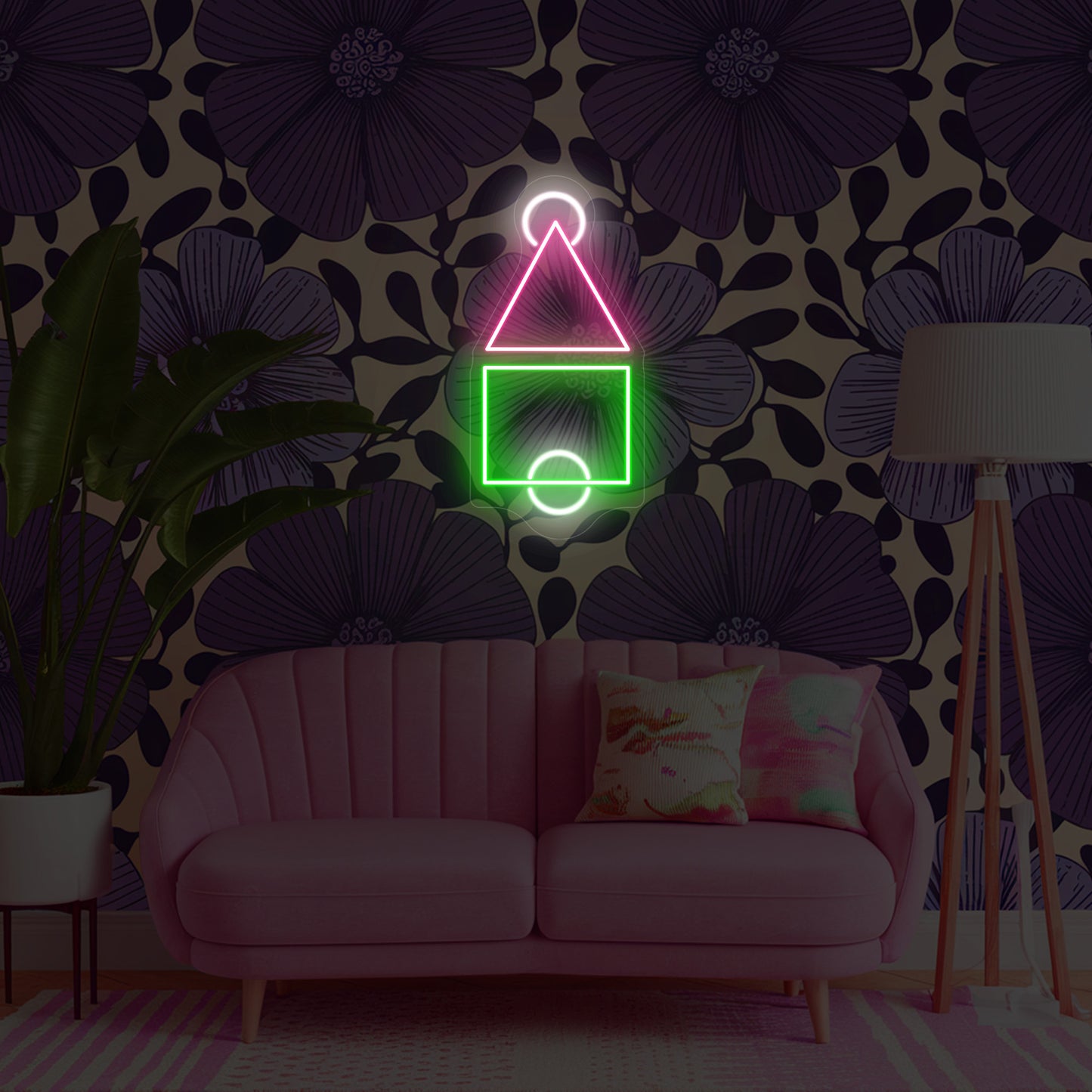 Squid Game Neon Sign – LED Neon Lights for Wall Decor