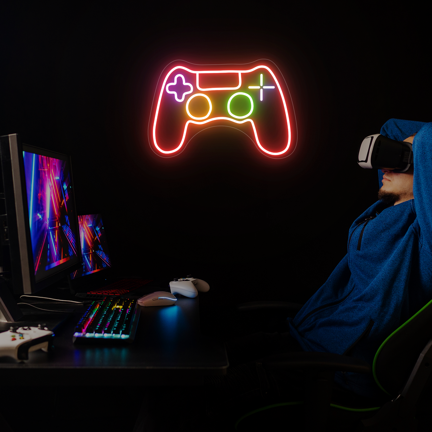 Game Controller Neon Sign