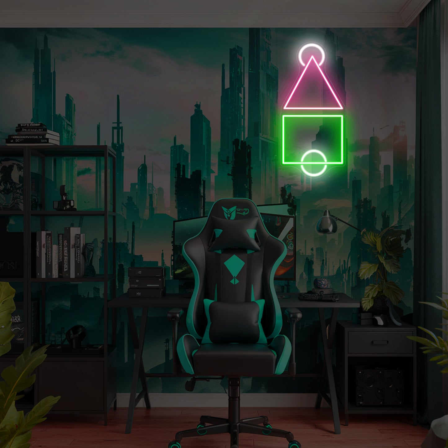 Squid Game Neon Sign – LED Neon Lights for Wall Decor