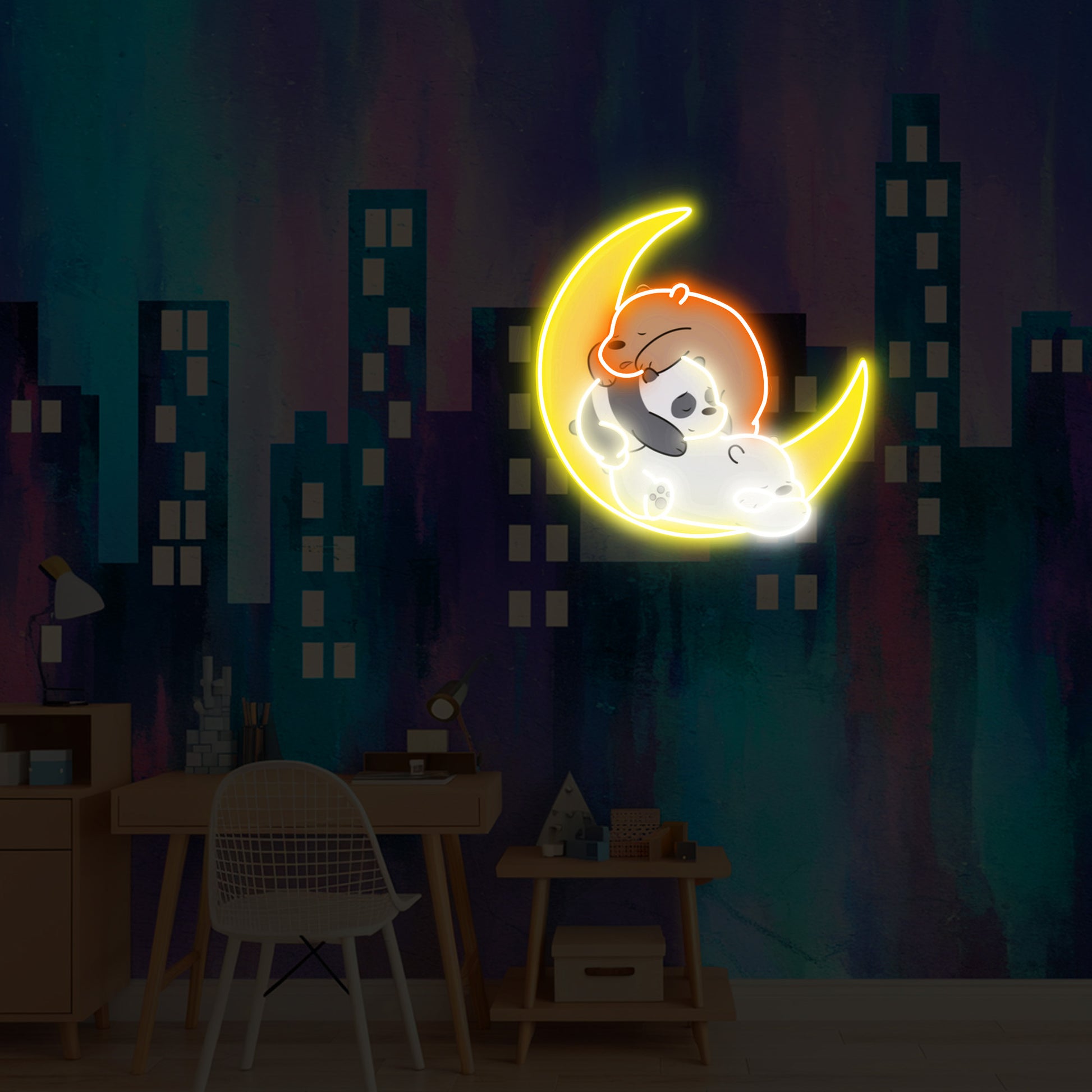 Moon-Neon-Sign