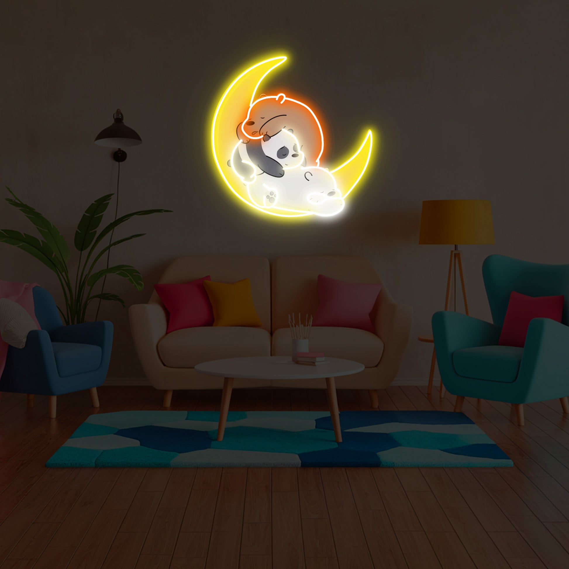 Moon-Neon-Sign