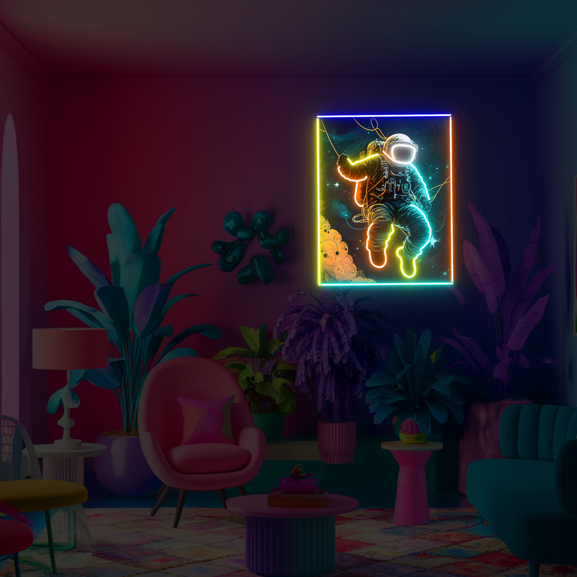 Neon-Astronaut-Sign