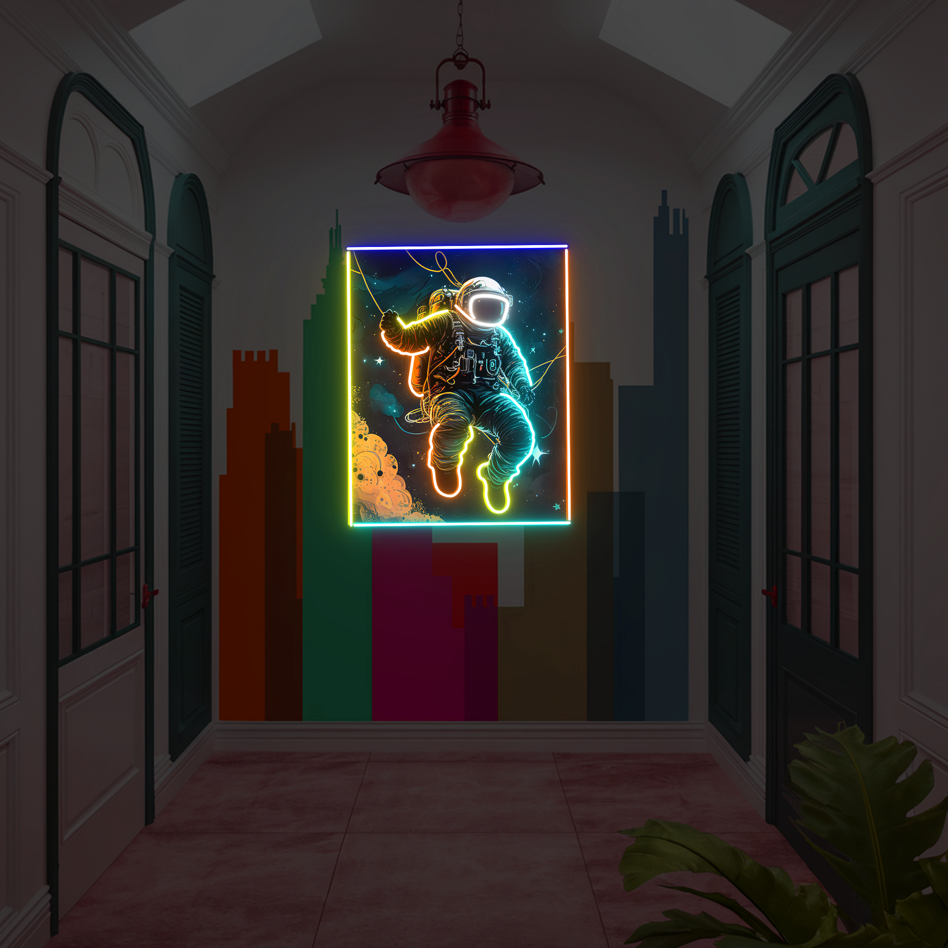 Neon-Astronaut-Sign