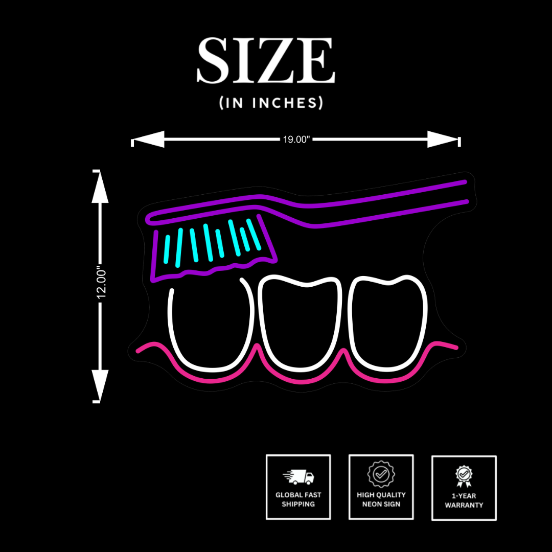 Neon-Tooth-Sign 