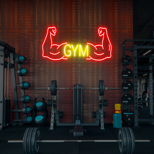 Neon-Sign-for-Gym
