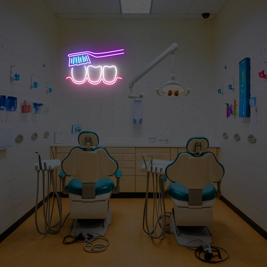 Neon-Tooth-Sign 