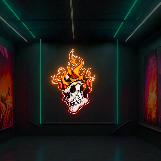 Skull-Neon-Sign
