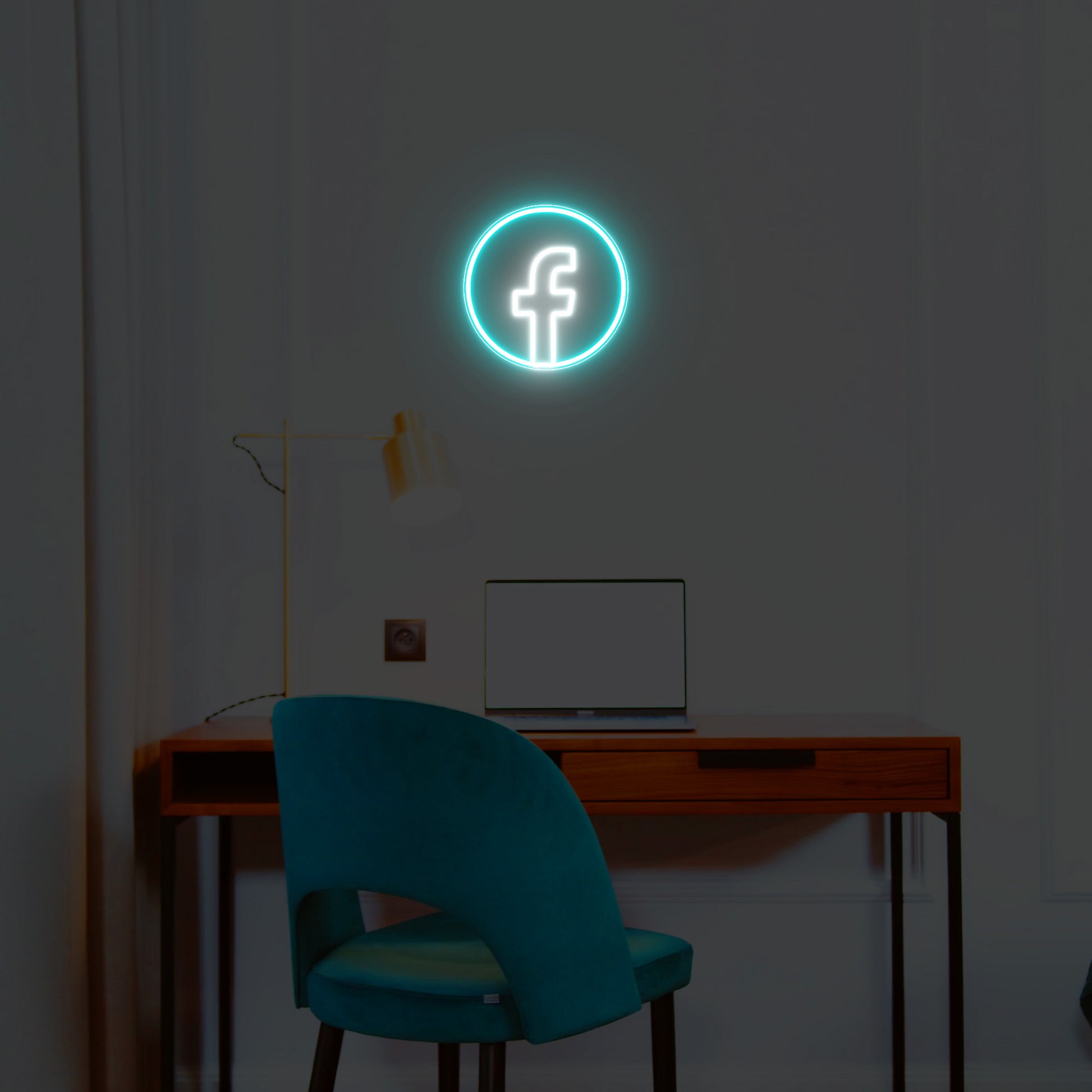 Social-Neon-Sign