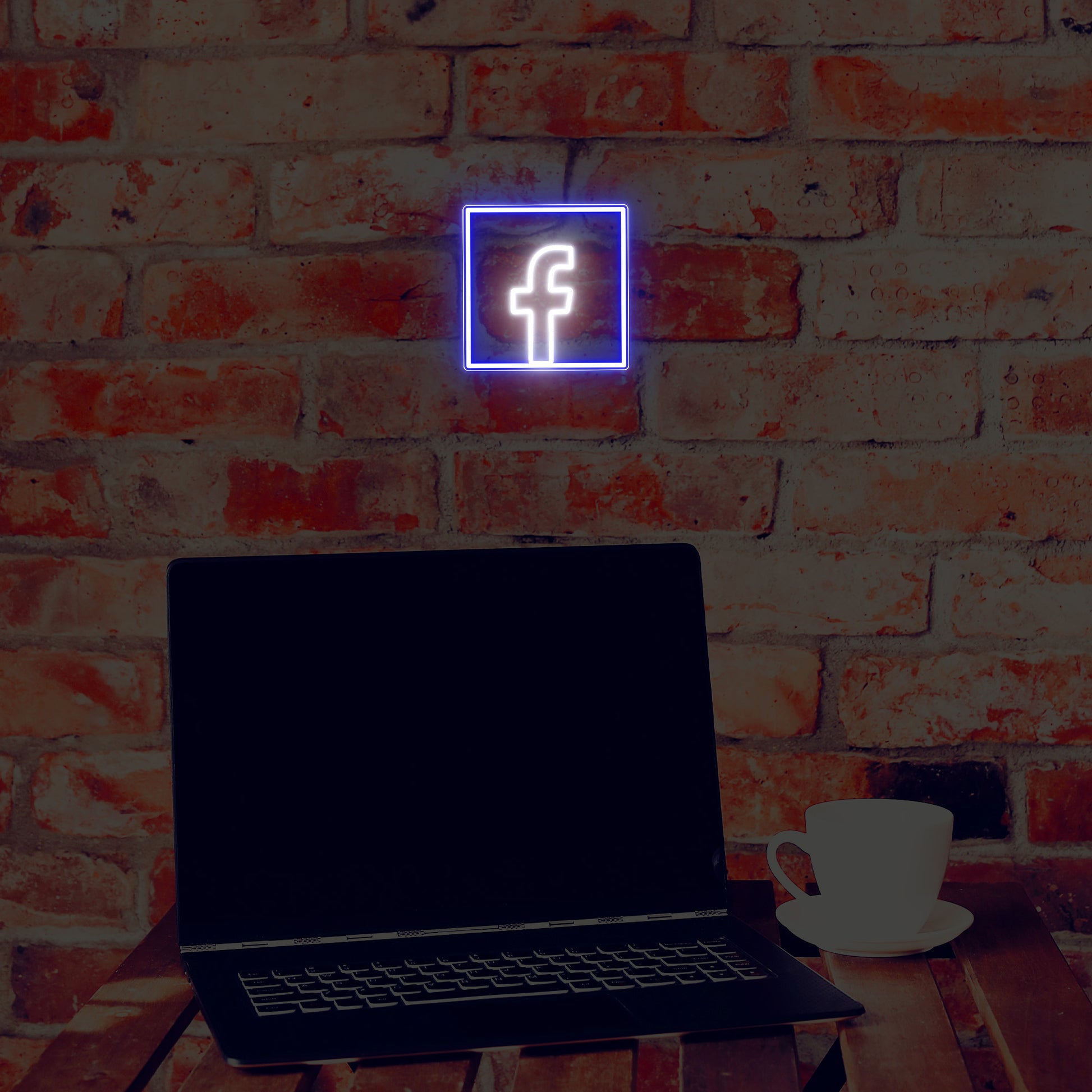 Social-Neon-Sign
