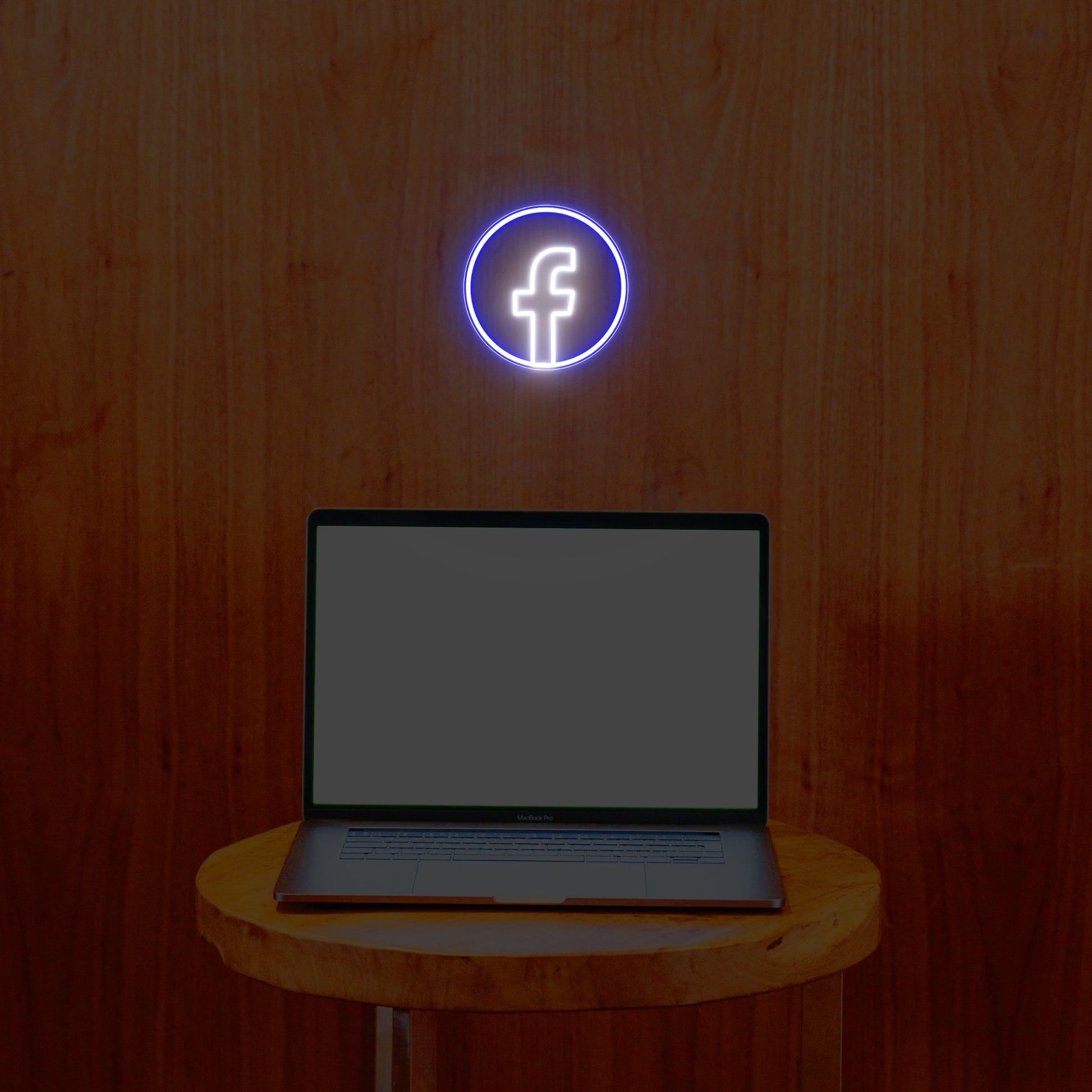 Social-Neon-Sign