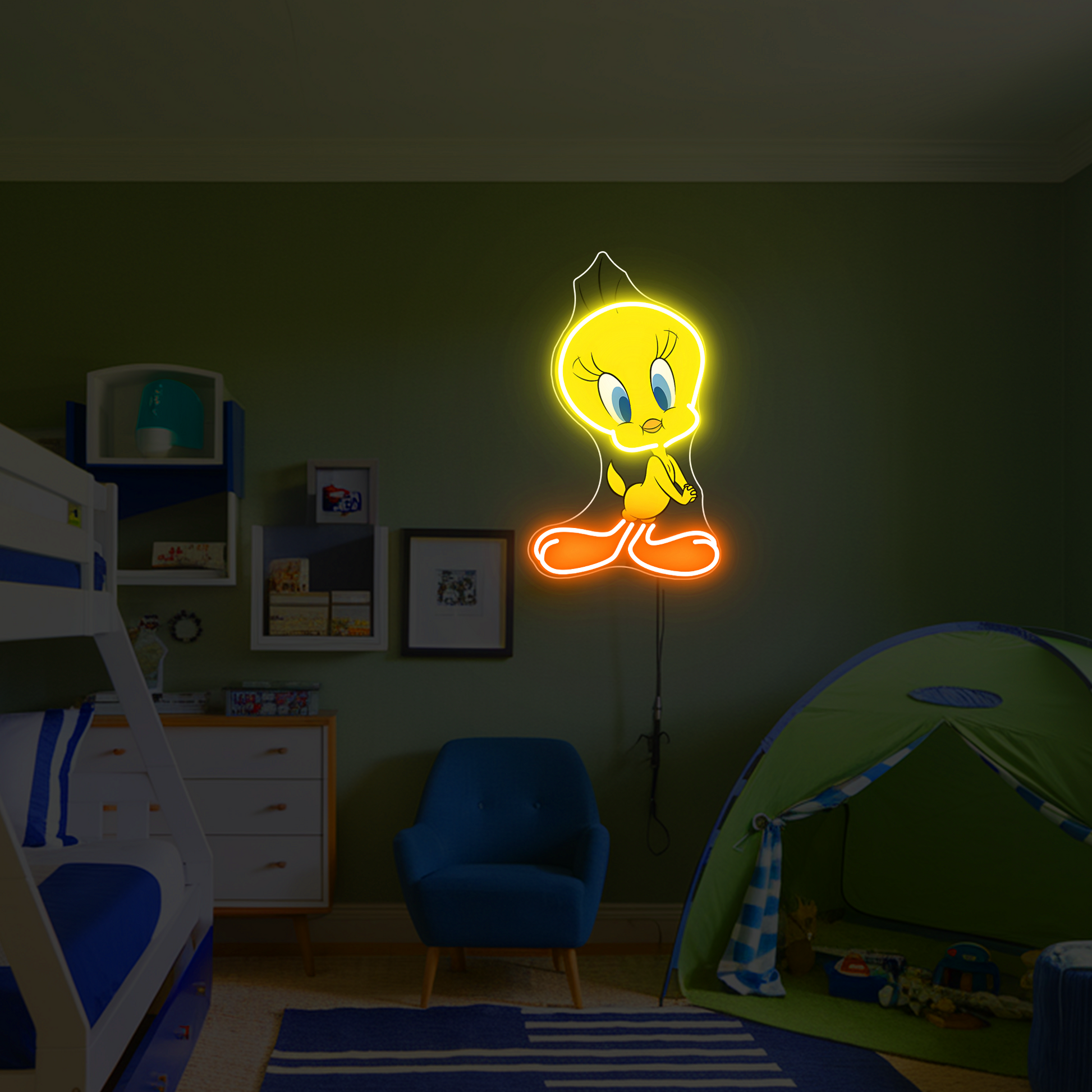 Tweety-Bird-Neon-Sign