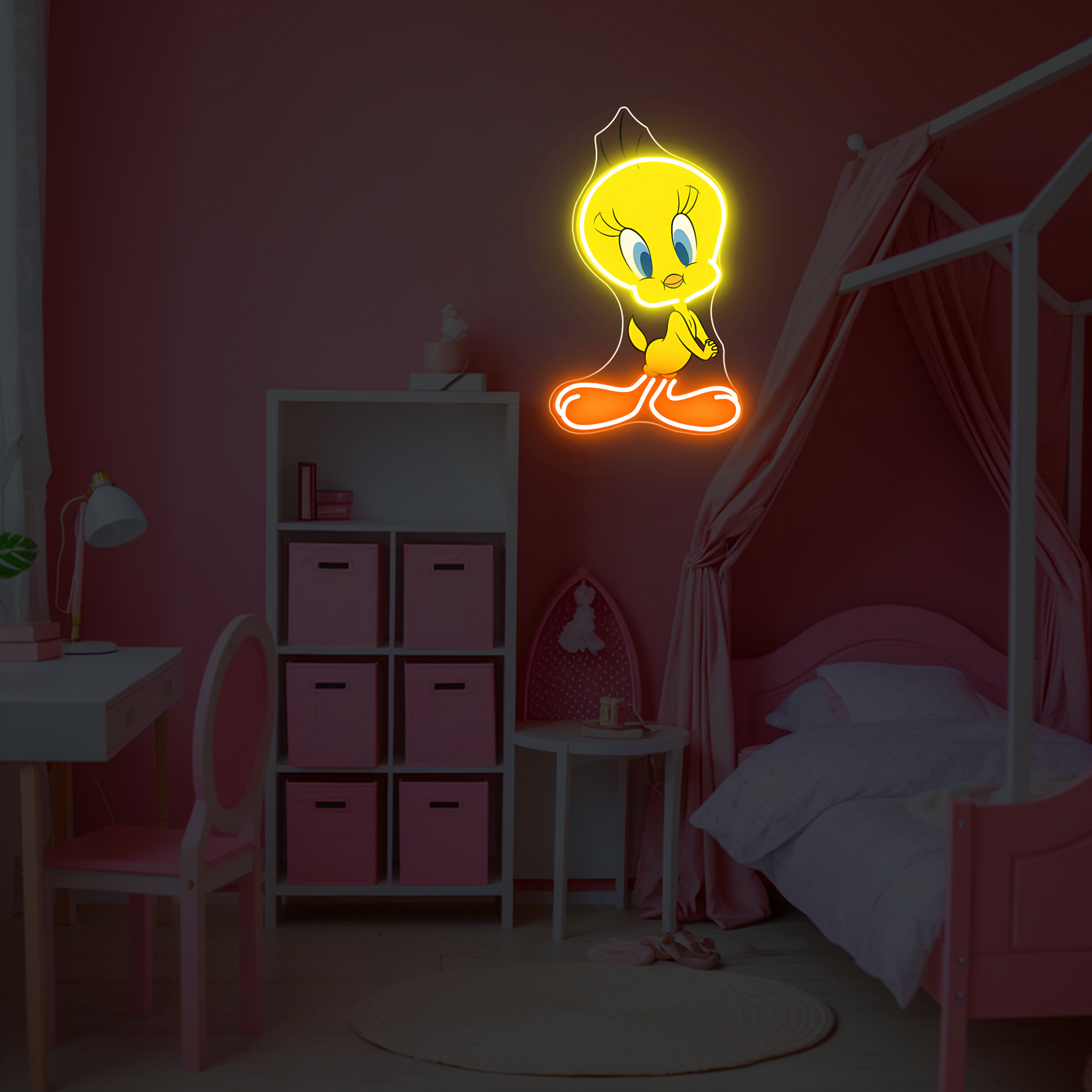 Tweety-Bird-Neon-Sign