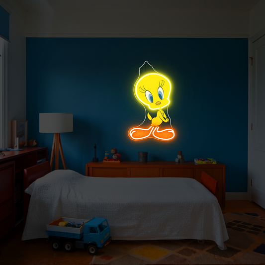 Tweety-Bird-Neon-Sign