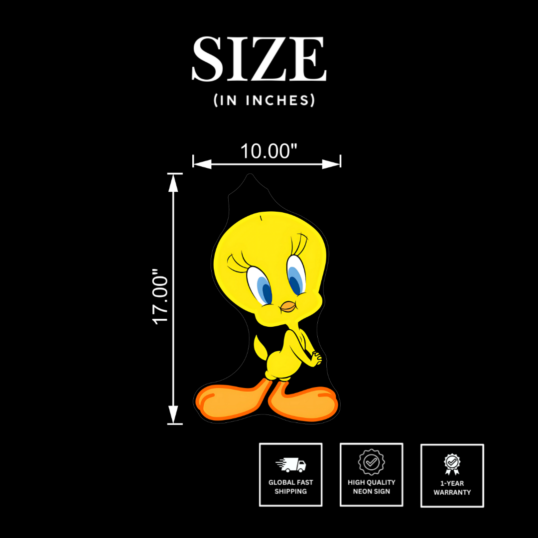Tweety-Bird-Neon-Sign