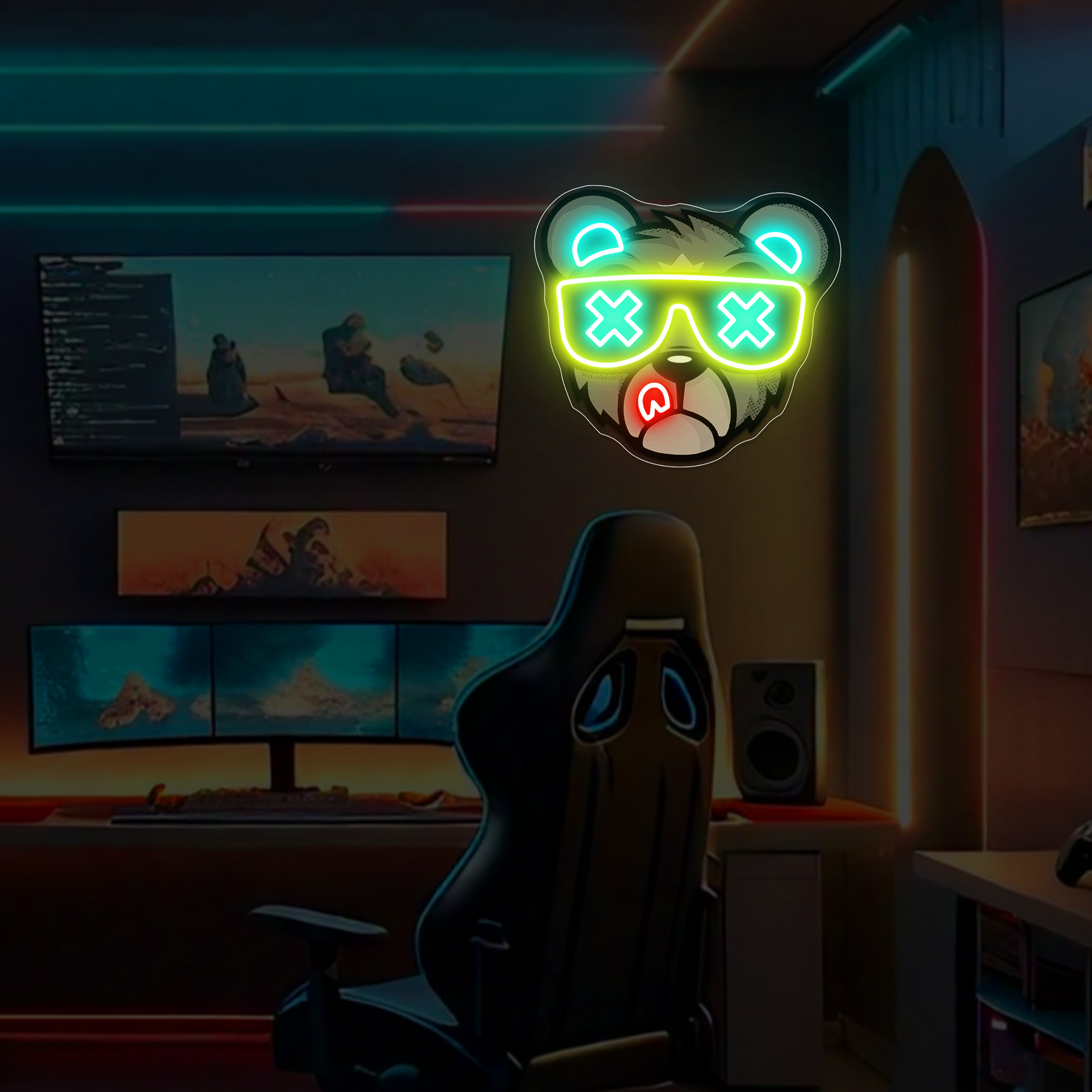 UV-Bear-Neo-Sign