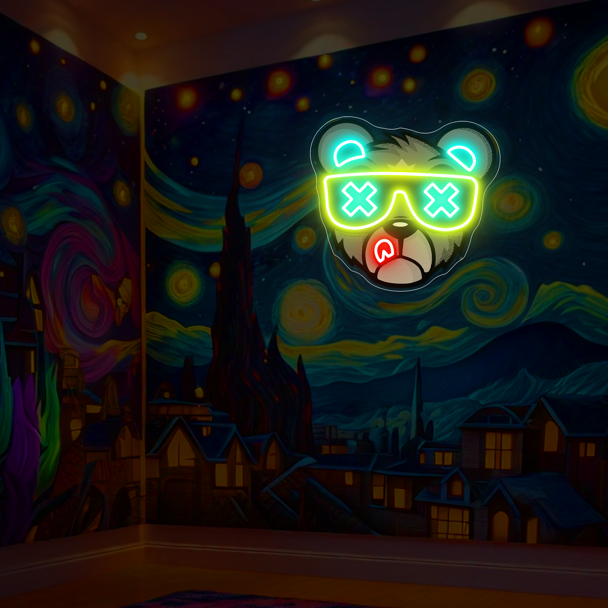 UV-Bear-Neo-Sign