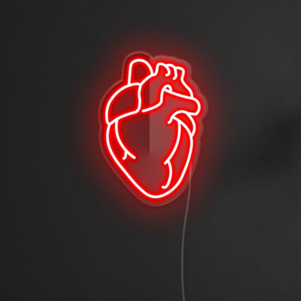 Anatomical Heart | Neon Sign
