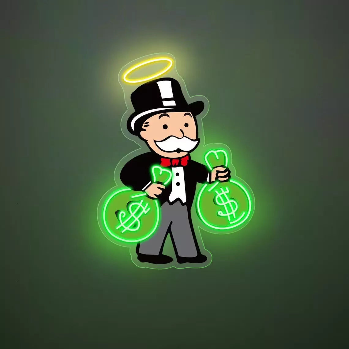 Monopoly Cash UV Print LED | Neon Sign