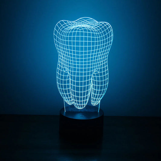 Dentist Table Lamp | Tooth 3D Lamp